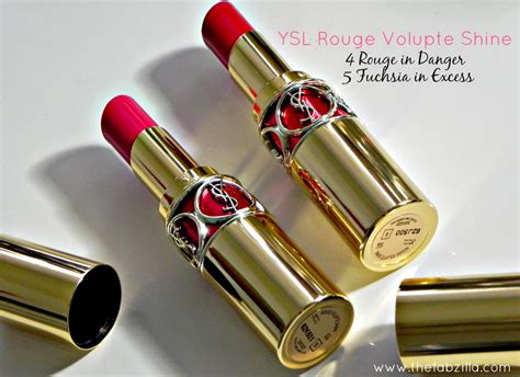 YSL Rouge Volupte Shine 4 Rouge in Danger Review 